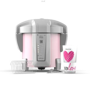 Autoclave Idealclave Bellinha 5 Litros com tecnologia DVM - Rosa