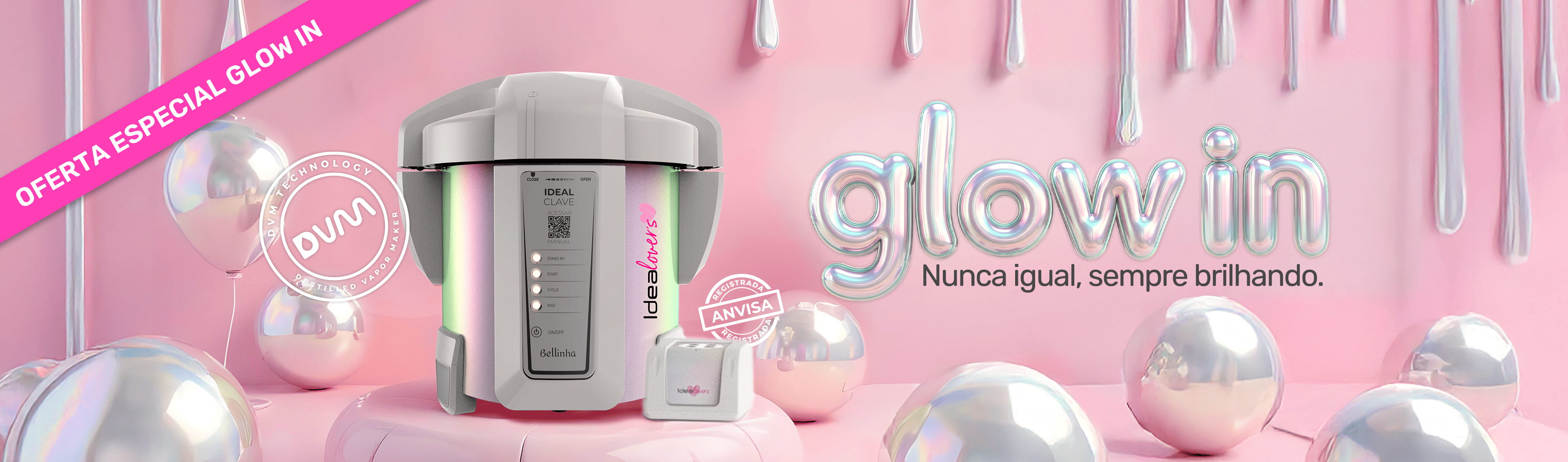 Autoclave Bellinha Glowin 5 litros